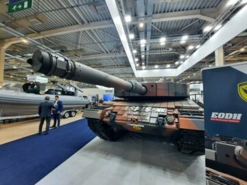 DEFEA 2023: EODH menghadirkan kit peningkatan perlindungan generasi baru untuk MBT Leopard 2