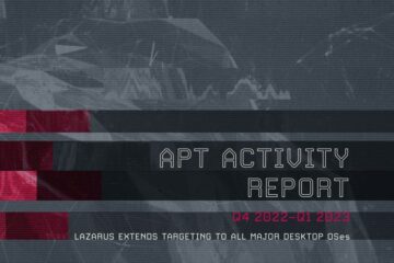 ESET APT 활동 보고서 4년 2022분기~1년 2023분기