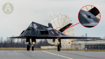 F-117 Stealth Jets (equipados con reflectores de radar) en nuevas fotos del ejercicio de Alaska