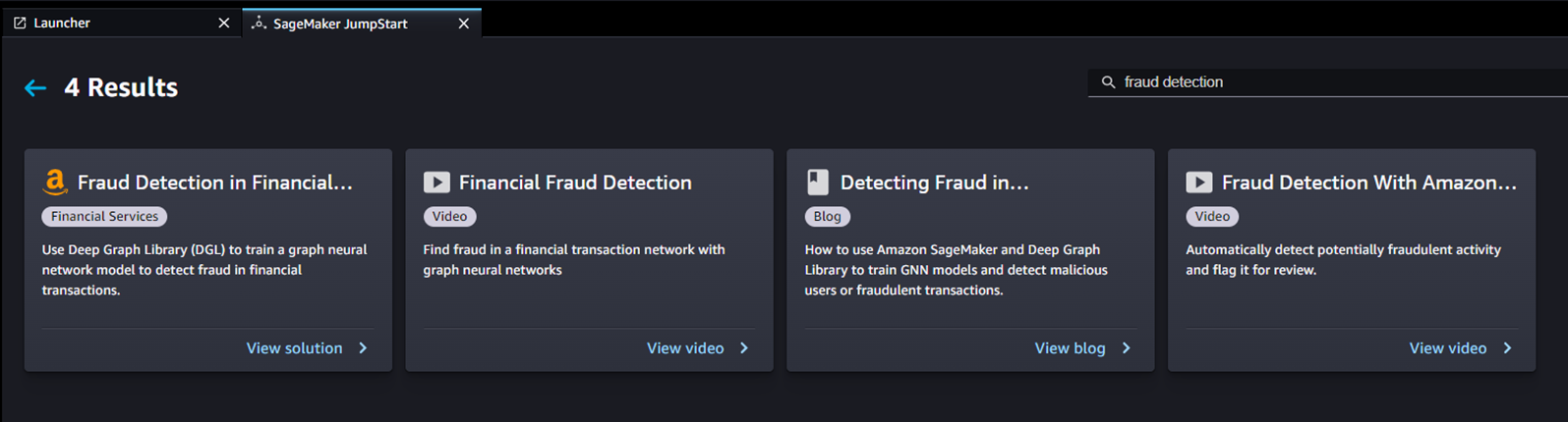 Fraud Detection Screenshot