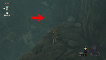 Hebra South Summit Cave Frog Location in Tears of the Kingdom