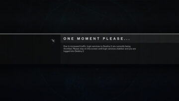 Kuidas parandada Destiny 2-s viga „Üks hetk palun”.