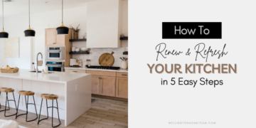 Come rinnovare e rinfrescare la tua cucina in 5 semplici passaggi