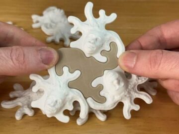 Interlocking Einstein Monotile #3DThursday #3DPrinting