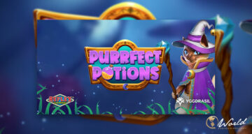 Pridružite se profesorju Purrfectu na njegovih dogodivščinah v Yggdrasilu in novem igralnem avtomatu Reflex Gaming: Purrfect Potions