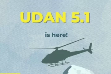 Luftfartsdepartementet lanserer UDAN 5.1 for å forbedre tilkoblingen gjennom helikoptre
