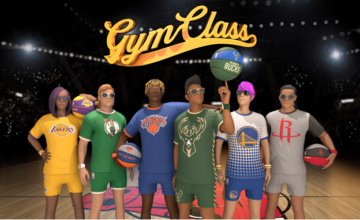 חבילת NBA חיה עכשיו בשיעור כושר באפליקציית כדורסל VR
