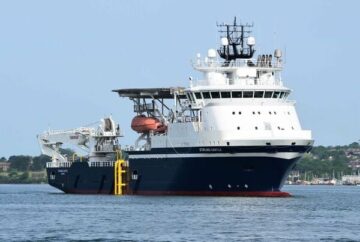 Nowy statek-matka Royal Navy do polowania na miny rozpoczyna próby morskie