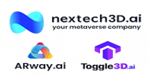 Nextech3D.ai works with ARway.ai and Toggle3D.ai to create 3D models for e-commerce platforms.