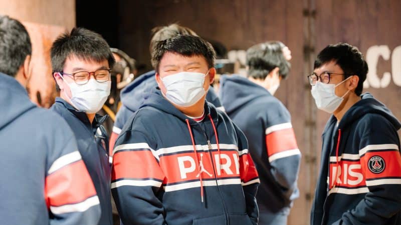 The Dota 2 roster for PSG.LGD at TI 10