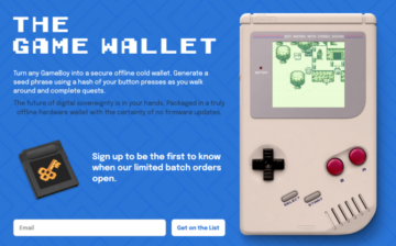 Reviving the ’90s: Nintendo Game Boy as the Next Big Crypto Wallet
