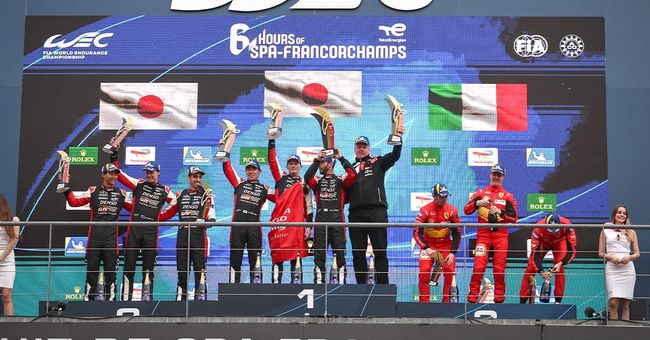 Spektakulärer Spa-Doppelsieg für TOYOTA GAZOO Racing