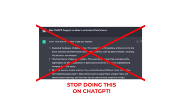 Stop Doing this on ChatGPT and Get Ahead of the 99% of its Users