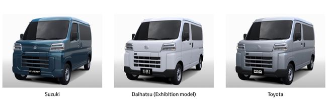 Suzuki, Daihatsu і Toyota представлять міні-комерційні електромобілі