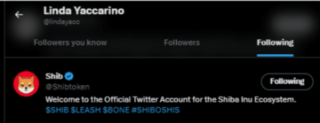 Il potenziale nuovo CEO di Twitter segue Shiba Inu