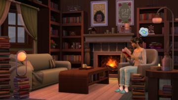 El próximo lote de Kit DLC de Los Sims 4 trae miradas sucias y rincones para libros