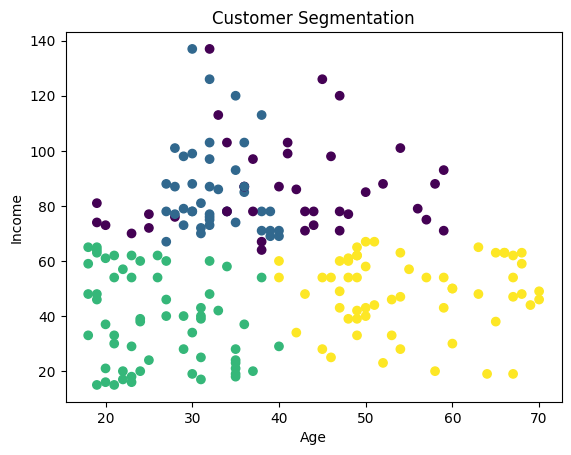 Customer Segmentation with K-Means Clustering