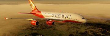 Planurile ambițioase ale startup-ului britanic Global Airlines de a achiziționa Airbus A380