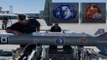 US Air Force tester ALQ-167 Angry Kitten ECM Pod på MQ-9 Reaper