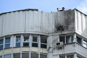 Ukraina-konflikten: Moskva träffad i "drönsattack"