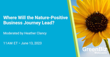 Where Will the Nature-Positive Business Journey Lead? | GreenBiz