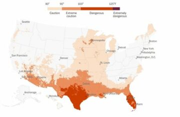 40 million people in the US may be exposed to dangerous heat today