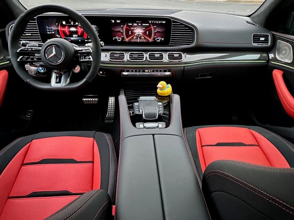 2023 Mercedes-AMG GLE 63 S Coupe interior