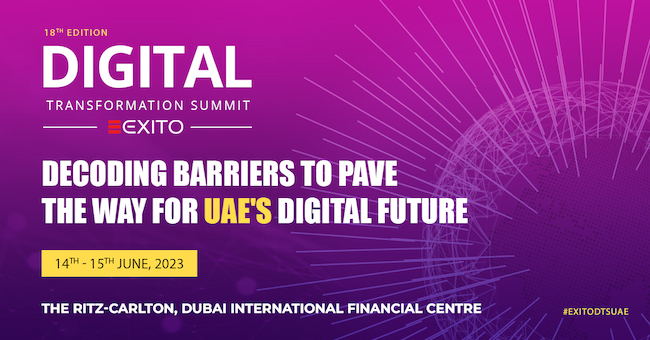 Comemorando os 100 principais líderes de transformação digital nos Emirados Árabes Unidos