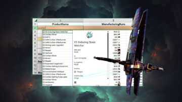 Az EVE Online Excel-integrációja él: űrhajók színlelése, valódi táblázatok