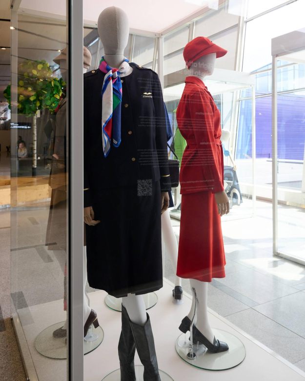 Finnair gets runway ready with past flight attendant uniforms showcase
