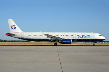Fly2Sky добавляет бывший British Airways Airbus A321-200 (G-MEDG)