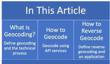 Geocoding for Data Scientists - KDnuggets