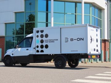 German electric van brand B-ON to establish UK retail network