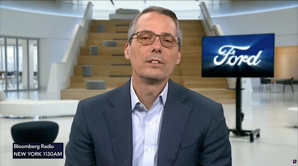 Ford CFO Lawler on TV