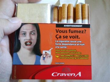 Graphic Warnings on Cannabis Packaging 