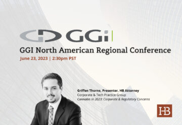 Griffen Thorne tutvustab rahvusvaheliste ja kodumaiste kanepiprobleemide kohta GGI Põhja-Ameerika regionaalkonverentsil