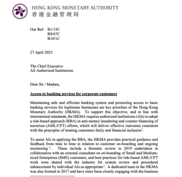 Hongkonška vlada pritiska na bančne velikane, da sprejmejo kripto stranke: poročilo