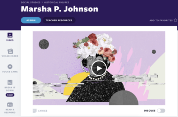 איך Flocabulary יצר את שיעור הווידאו של Marsha P. Johnson