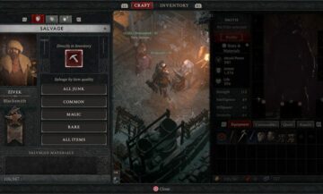 Como resgatar armas, armaduras e equipamentos em Diablo IV