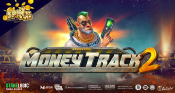 Begleiten Sie postapokalyptische Banditen bei ihrem Raubüberfall im neuen Online-Slot von Stakelogic: Money Track 2