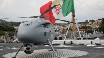 Leonardo presenta el vehículo aéreo no tripulado giratorio AWHero actualizado