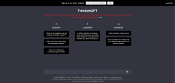 הכירו את FreedomGPT, צ'אטבוט שעובד גם ללא אינטרנט