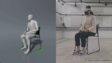 การวิจัย Meta VR: การประมาณร่างกายช่วยโดยการสแกนห้อง