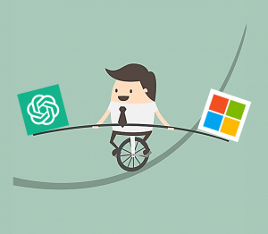 Microsoft CEO Satya Nadella says their relations with OpenAI needs to be balanced.