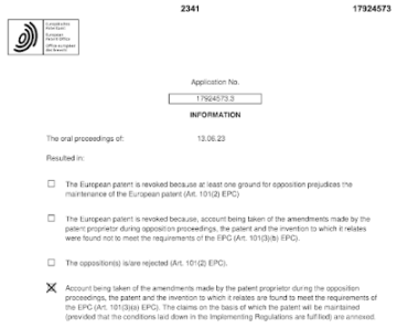 OPPO defiende efectivamente la patente esencial del estándar 5G contra la oposición de Nokia: EPO respalda las afirmaciones basadas en una aclaración menor; Juicio de Mannheim programado para el 6/27