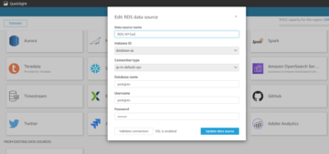 بهینه سازی پرس و جوها با استفاده از پارامترهای مجموعه داده در Amazon QuickSight | خدمات وب آمازون