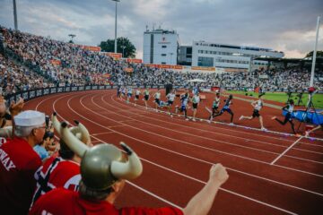 Das 1500-Meter-Rennen der Oslo Diamond League wird sofort zum Klassiker