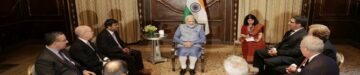 Thủ tướng Modi giao lưu với các chuyên gia quân sự, chiến lược từ một số tổ chức tư vấn hàng đầu có trụ sở tại Hoa Kỳ, thảo luận về địa chính trị, chủ nghĩa khủng bố