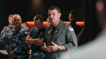 RAAF Air Commander tar topp cyberrollen
