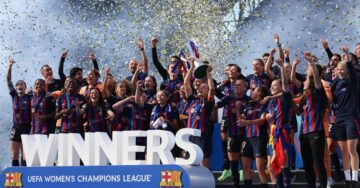 Jalgpallifrantsiis FC Barcelona saavutas eelseisva NFT väljaande tõttu naiste maailma